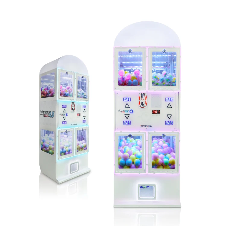 Capsule Toys Machine Coin-operated Games Machine Amusement Park Egg Gacha Gashapon Factory Custom Capsule Gashapon Machines