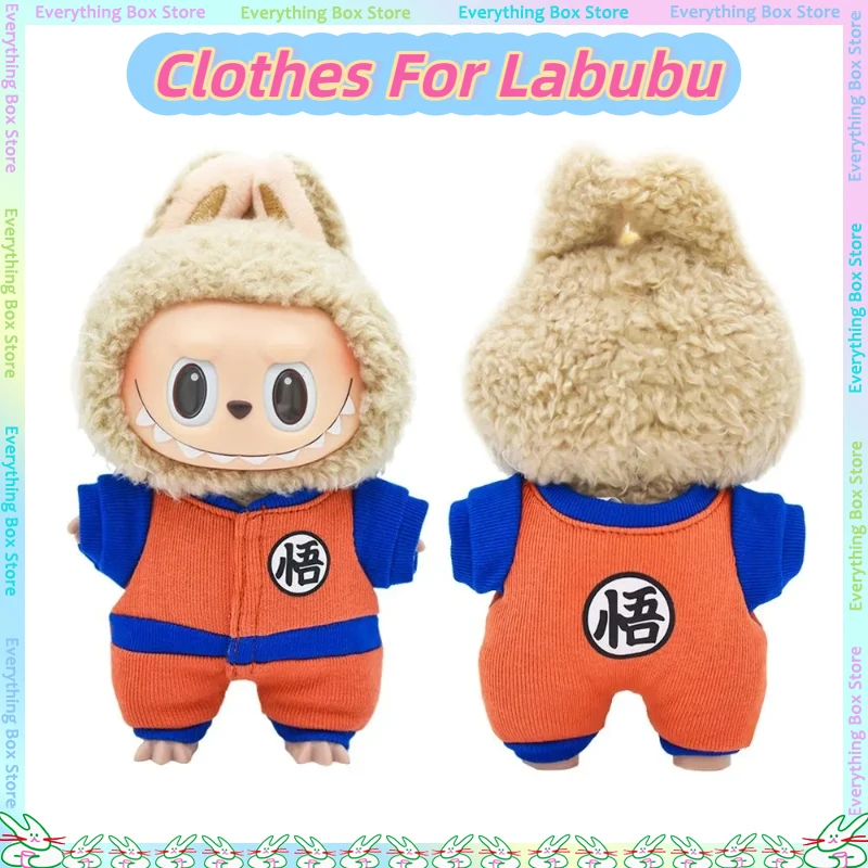 

Doll Clothing Replacement For 17cm Labubu V1 V3 Vinyl Plush Doll Clothing Doll Decoration Accessories Doll Clothes