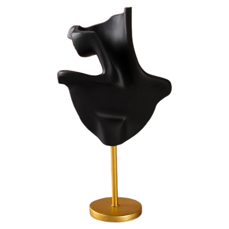 Jewelry Model Earrings Display Stand Resin Texture for Jewelry Drop shipping image 5