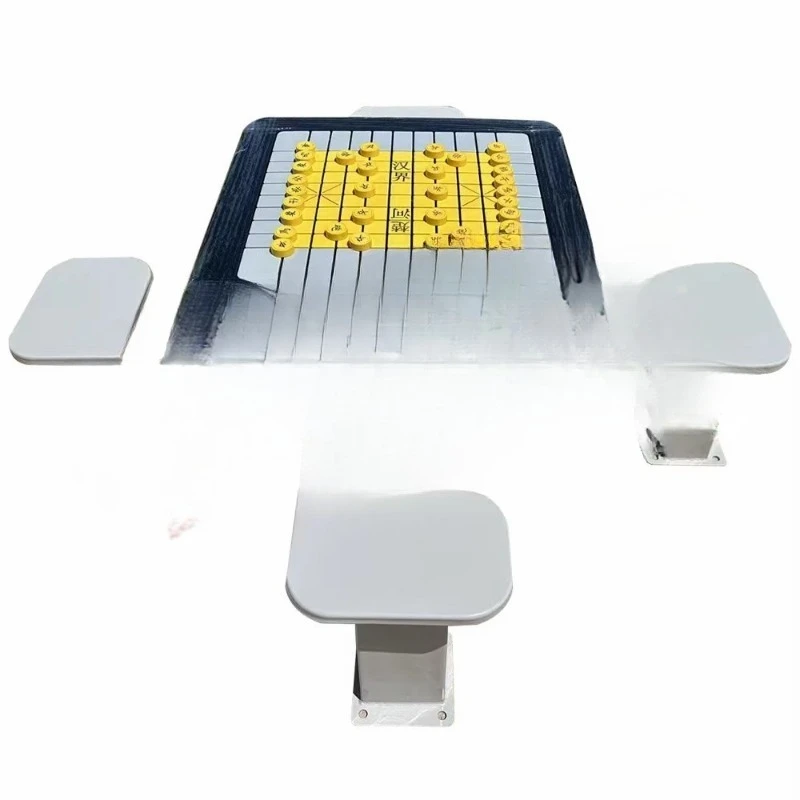Park chess table, anti-theft chessboard table, outdoor fitness equipment