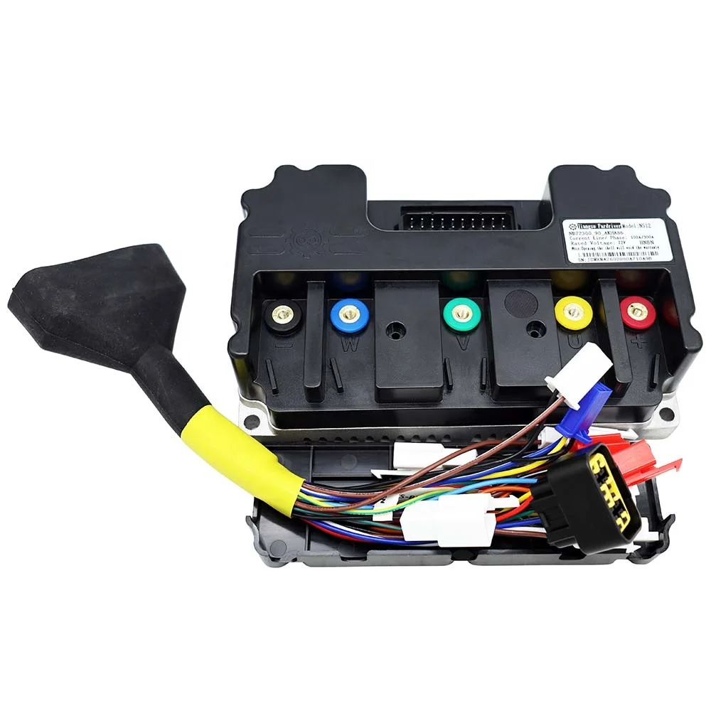 Fardriver ND72300B Encoder Version Intelligent Sine Wave Brushless DC Motor Controller 72V 100A  Built-in Programming Module