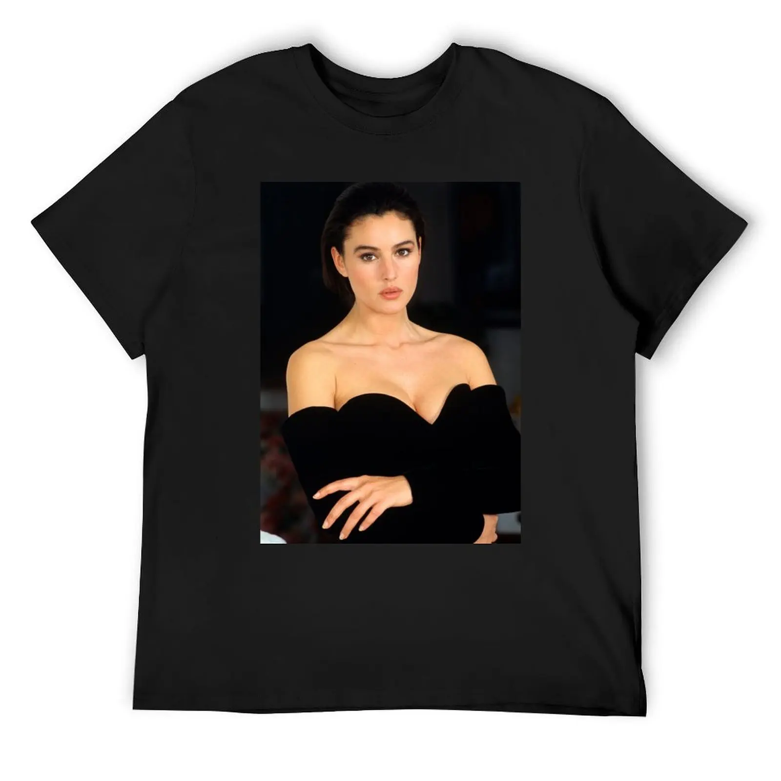 

Monica Bellucci T-Shirt anime figures oversizeds blanks men clothings