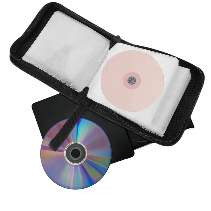

1Pc 40Tablets CD DVD Discs Oxford Handbags Storage Case CD/DVD Case CD Case Storage DVD Organizer Case DVD Booklet Holder