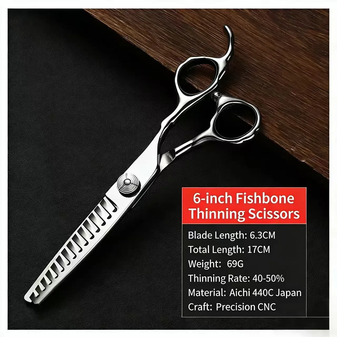 

Professional 6 '' Hair scissor hair scissors Thinning Hairdresser Scissors