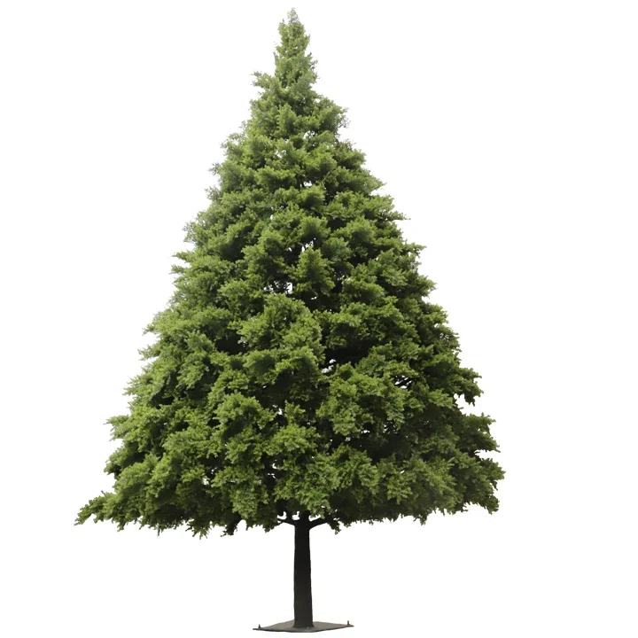 2026 Wholesale high-quality artificial Christmas trees Factory Custom Size Christmas Outdoor Large PE  Artificial Christmas Tree