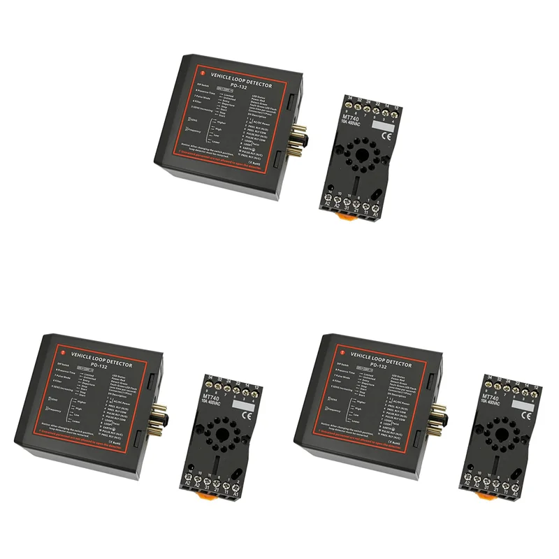 

B18B 3X PD132 одноканальный индуктивный детектор контура автомобиля для парковки автомобиля детектор контура автомобиля АНГЛИЙСКАЯ ВЕРСИЯ