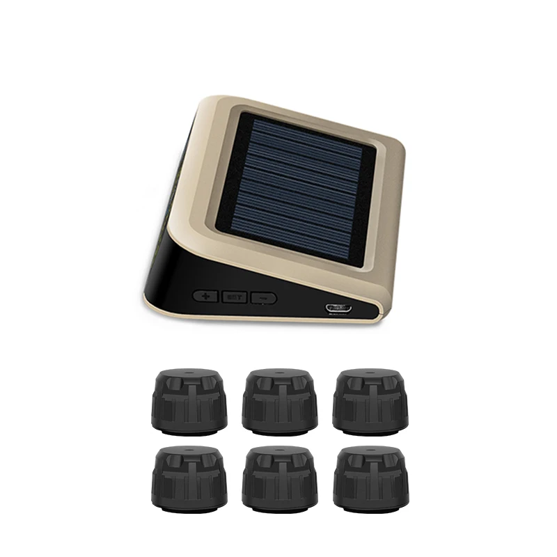 Promotion Original CAREUD T601 Tpms 6 External Sensor Truck Trailer RV Wireless Tire Pressure mon itoring System