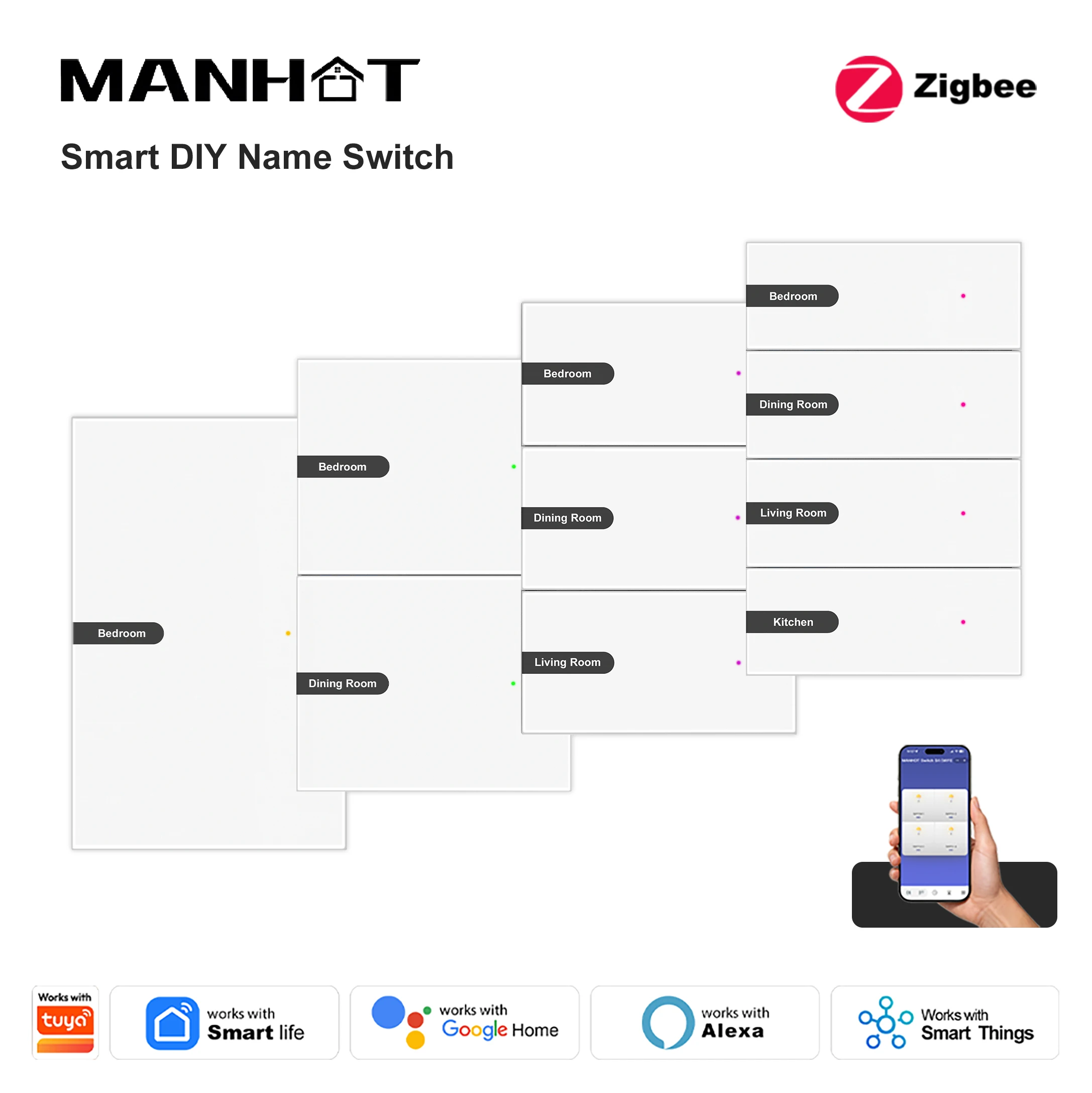 manhot-zigbee-smart-diy-name-switch-us-push-button-wall-light-switch-display-screen-glass-panel-work-with-tuya-alexa-google-home