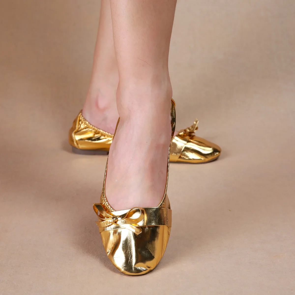 ขายร้อนคุณภาพสูงสาวเต้นรําเนื้อ Tendon Soft Soled Belly รองเท้าขายส่ง