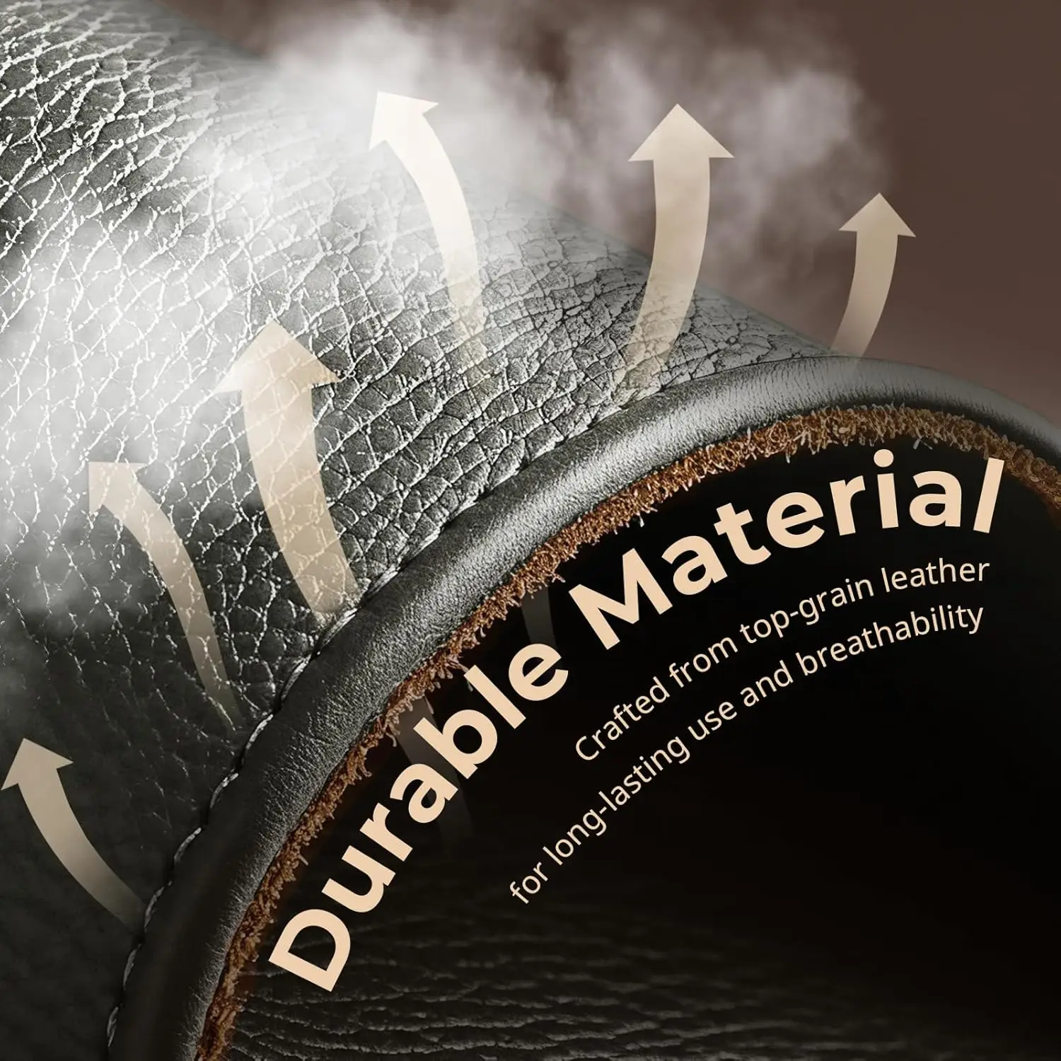 حزام كتف للرقبة من الجلد العالمي من SMALLRIG لـ DSLR، قابل للتعديل من 100 إلى 110 سم (39 إلى 43 بوصة)، أقصى حمولة 10 كجم (22 رطل)