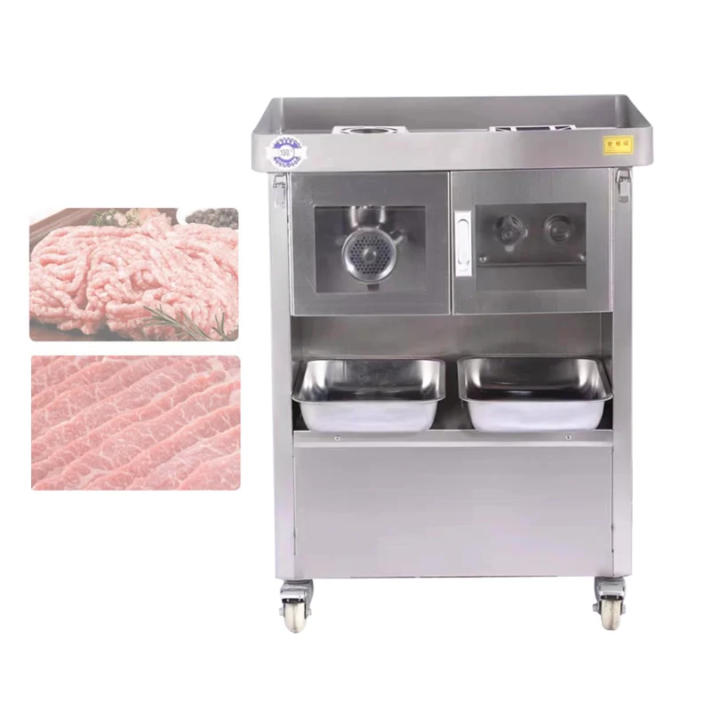 110V 220V Electric Meat Grinder For Pork Lamb Beef Fish Chicken Shrimp