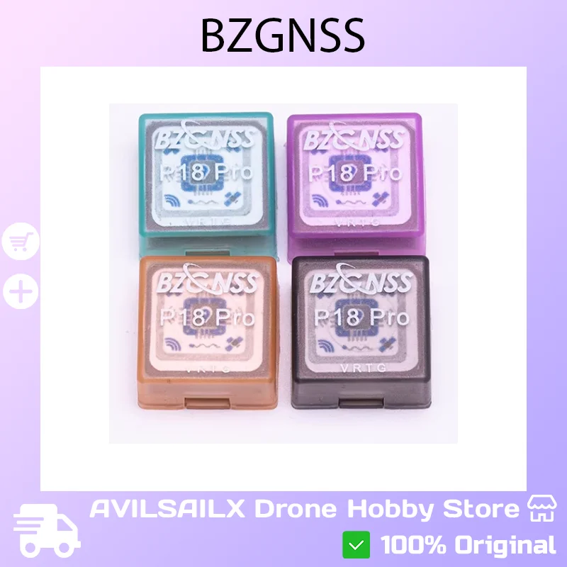 BZGNSS GPS Module P15 P18 P25 Pro for FPV Drone & Fixed-Wing Aircraft High Precision Positioning Built-in Compass GPS Locator