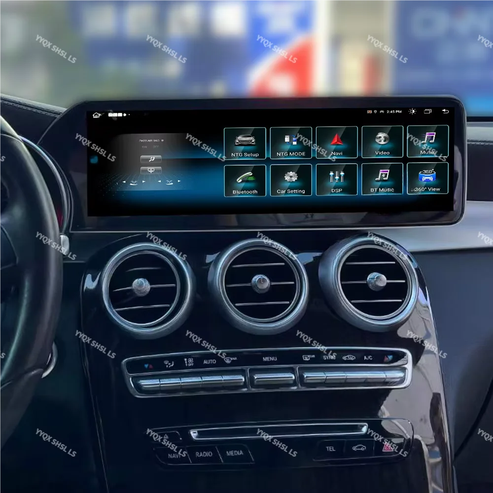 14.9 Inch Car Radio For Mercedes Benz C Class GLC C300 W205 X253 Android Auto Multimedia Player CarPlay GPS Navigation Head Unit - Image 5