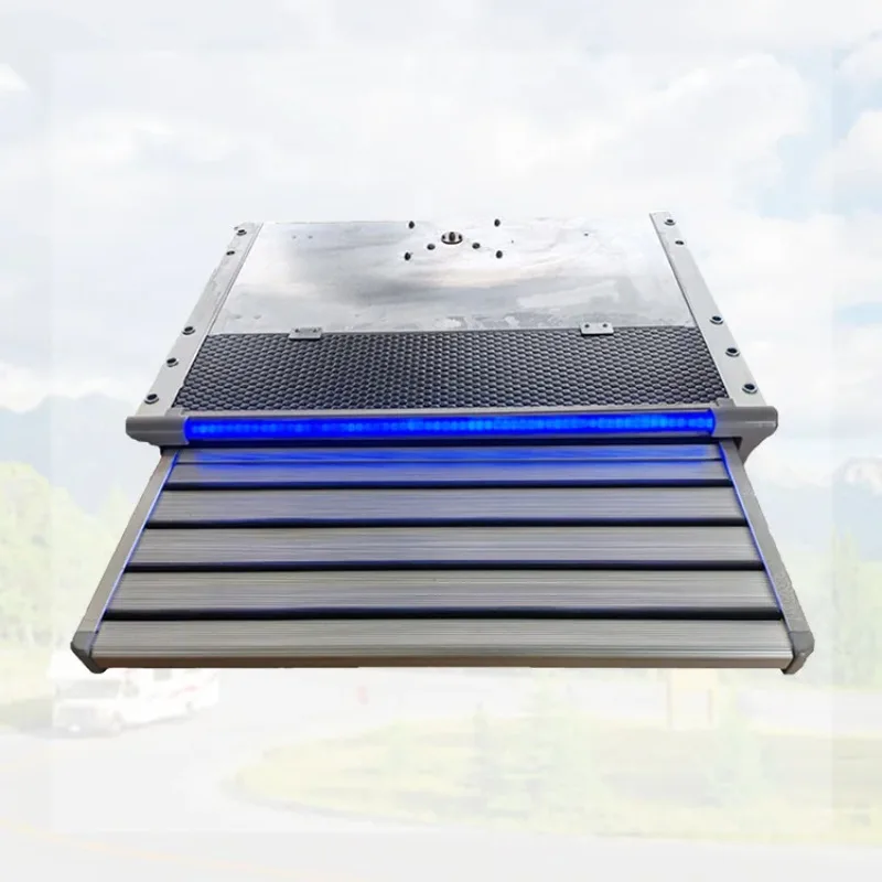 خطوات ميكانيكية للمنزل المتنقل قافلة ثول منزلق للخارج خطوات تدريب أوتوماتيكية للقدم Rv للتخييم #1