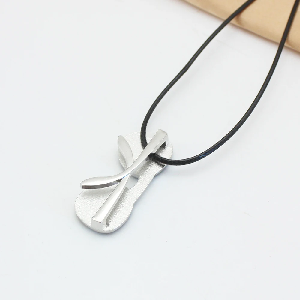 كبير أسود النظارات الشمسية قلادة المختنقون قلادة سلسلة الترقوة للرجال النساء موضة جديدة مجوهرات الزفاف الحب قلادة الصبي هدية