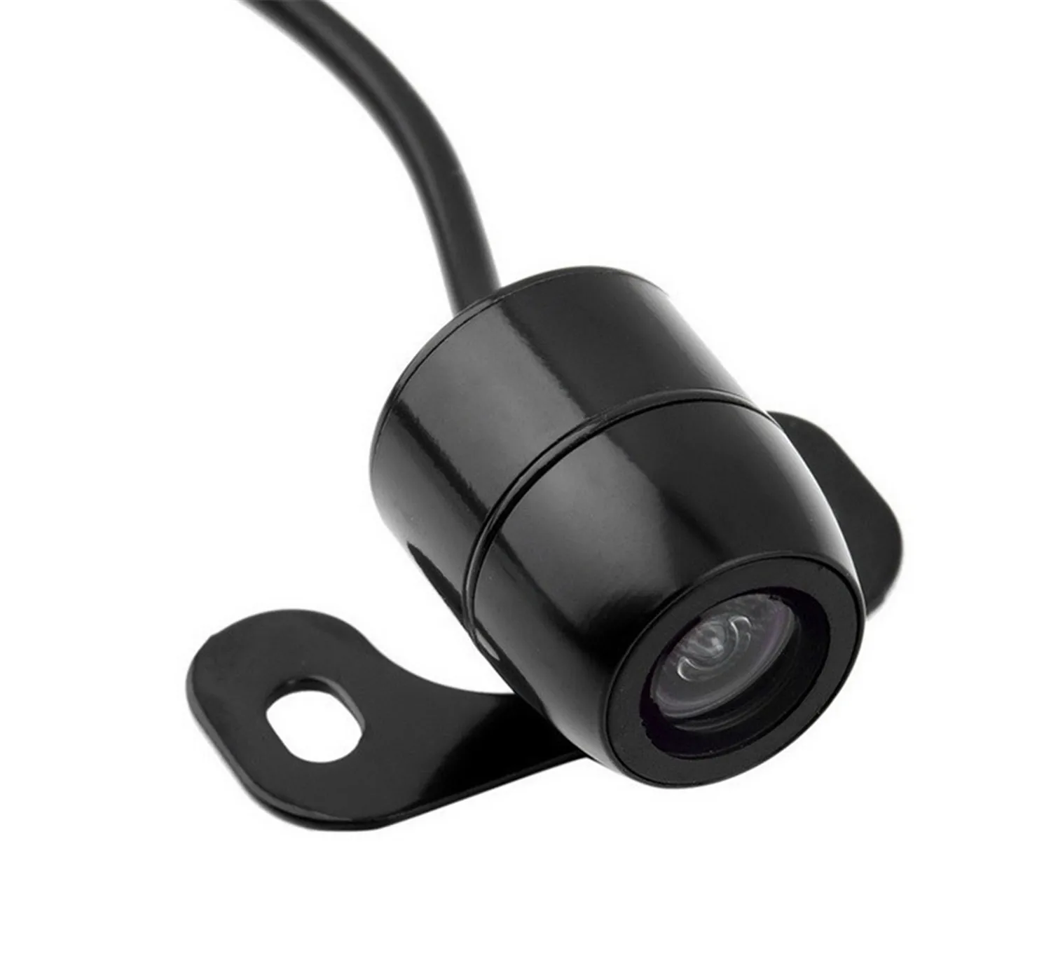 كاميرا السيارة، كاميرا سيارة المدرب، كاميرا الرؤية الخلفية للسيارة الصغيرة المقاومة للماء مع ميزان ركن السيارة العكسي، أسود، PC7070، 480 خطوط تلفزيون، #3