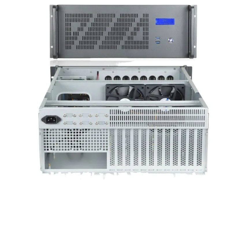 Server Gpu Chassis 4U - 4U Rack Şasi, 12 Yuvalı, Çoklu