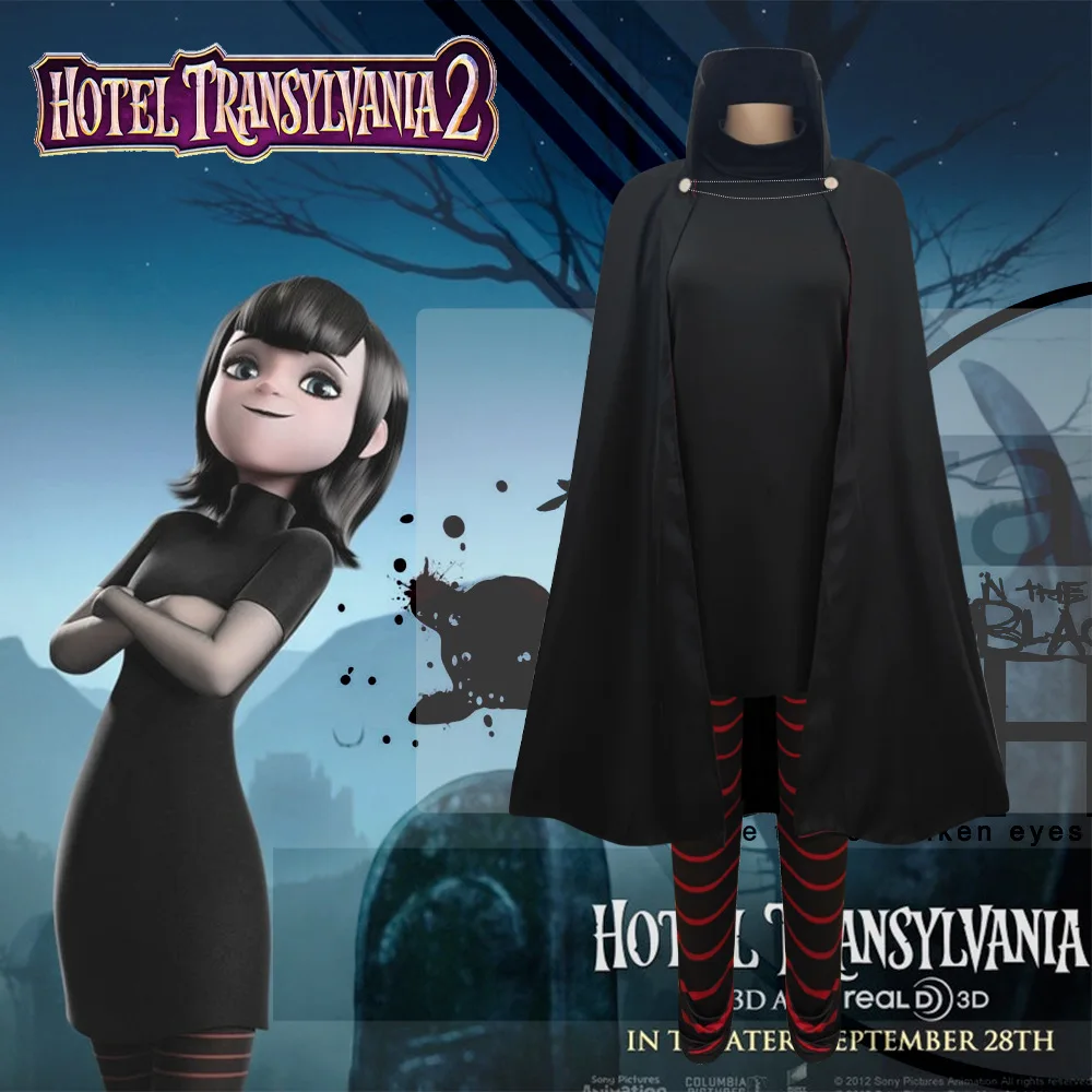 

Hotel Transylvania 4: Mavis' Halloween Stage Performance Costume For Cosplay Female Adult Size