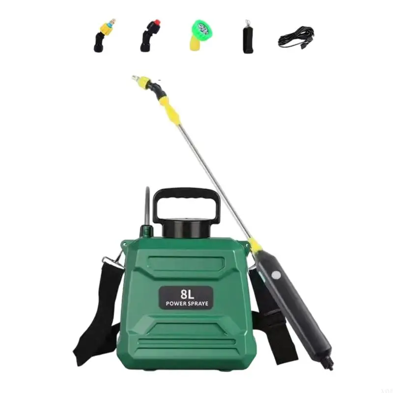 X4YE 8L Rociador jardín eléctrico Gran capacidad Riego Riego Automático