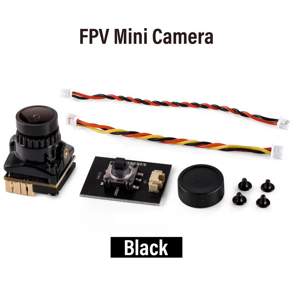 Câmera 9IMOD FPV 1800TVL 5MP 2.1mm 1/3 coms IR bloqueado ​   senso 5V-40V NTSC/PAL com OSD interno para RC FPV Racing Drone peça DIY