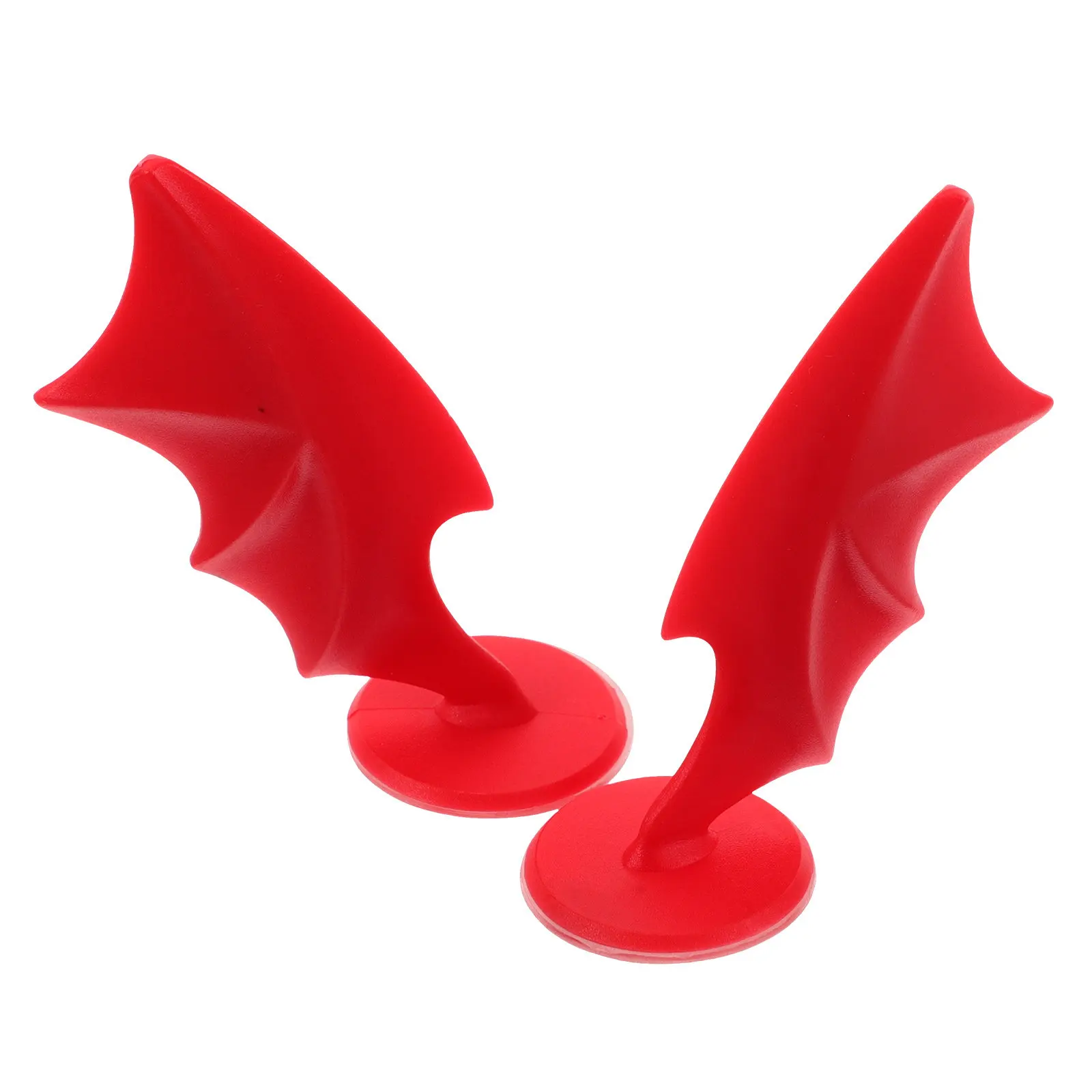 2Pcs Motorcycle Electric Wings Universal Fit Creative Decorations Suction Cup Horns Accessories for Cycling Biking