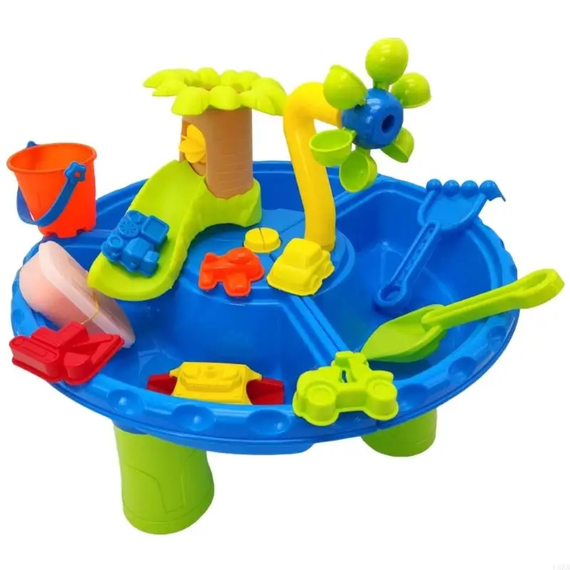 Beach Toy Summer Beach Play Set for Kids Water and Sand Toy Bucket Set for Outdoor Fun Bucket and Tool L8RB