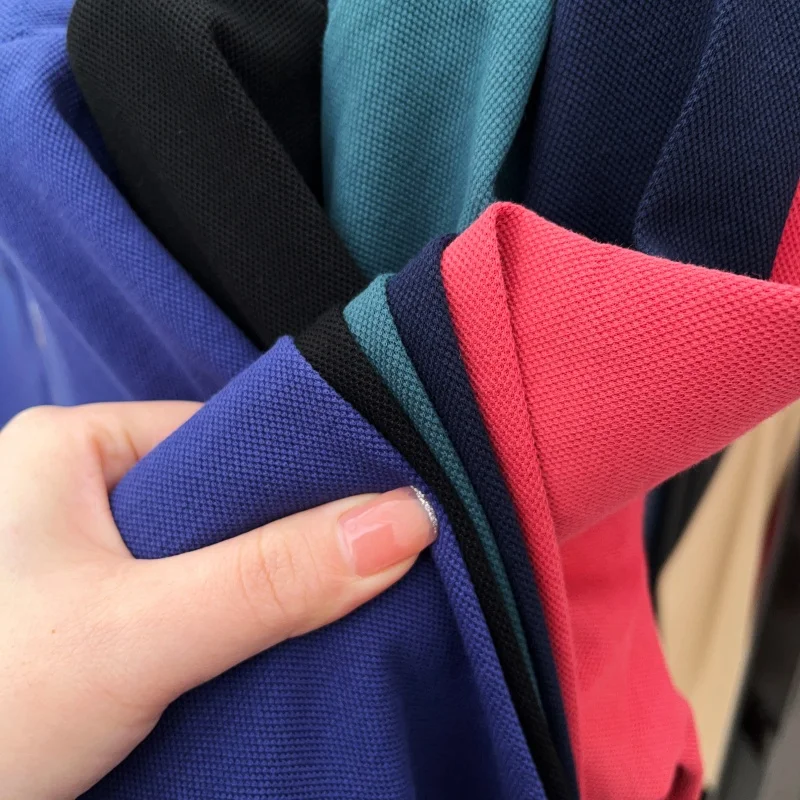 Luxury Man Original Long-Sleeved Polo Shirt Lapel Button Exquisite Embroidery Comfortable Autumn New Casual Business Men's Wear