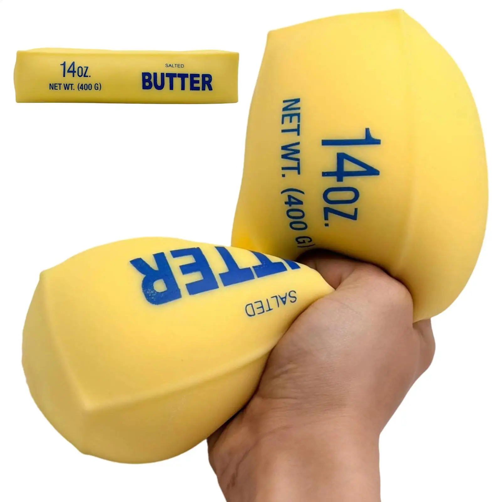 Butter Stick Anti-Stress Toy Simulated Butter Stress-Relieving Fidget Toy Squis-hy Ball Relaxing Gift Party Favor Birthday Gift