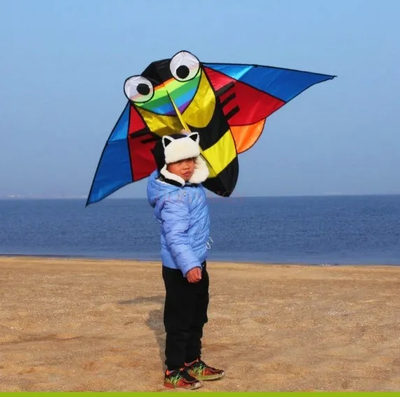 2023 Nieuwe vlieger Kinderbries Gemakkelijk te vliegen Beginner Grote premium vlieger Cartoon