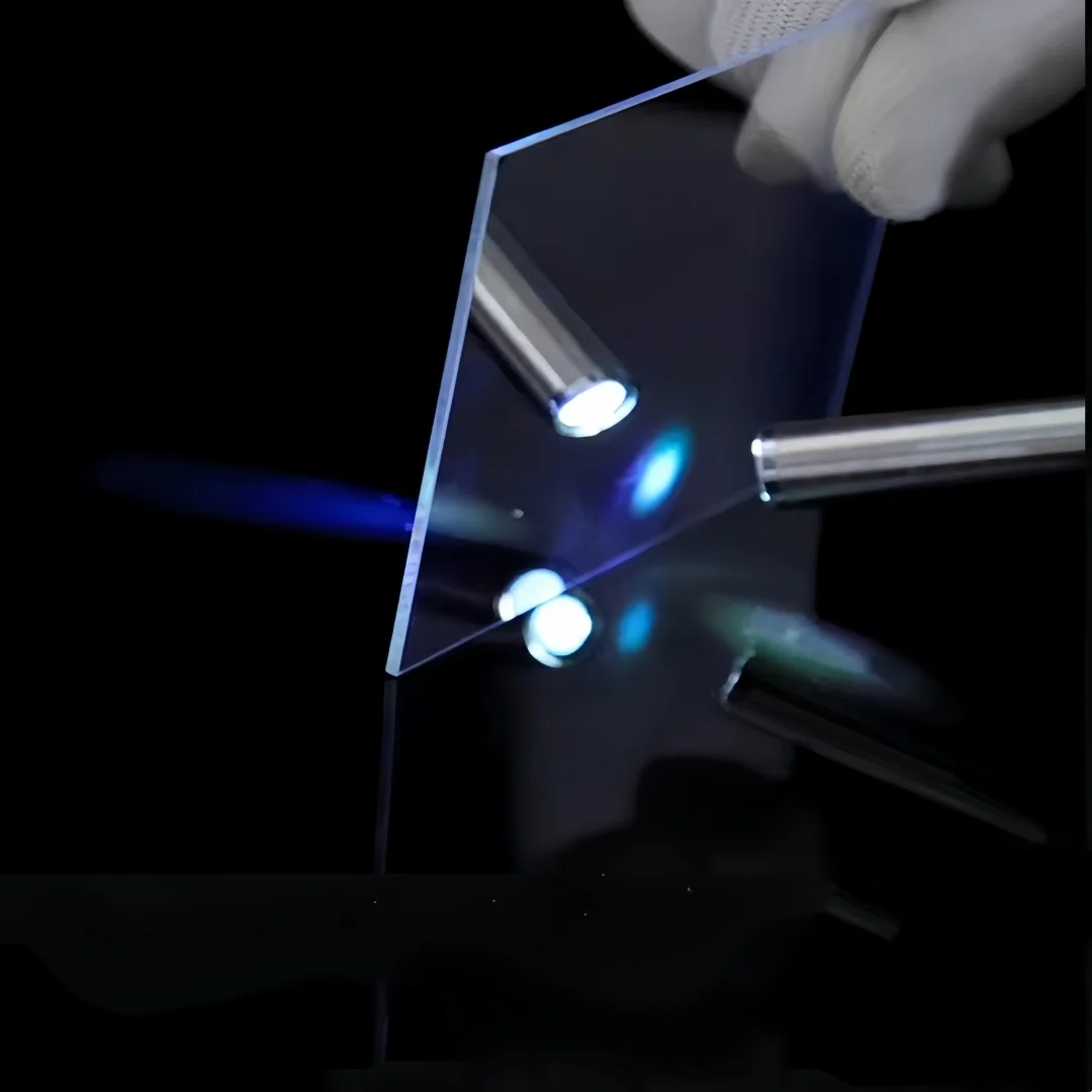 Customized Diffraction Grating Semi-reflective And Semi-Transmissive Coaxial Light Source Neutral Plane Diffraction Lens Process
