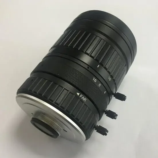 Formato de 1 pulgada 8mp F1.6 iris manual 12-36mm 1in 8mega 4k C montaje varifocal fa cctv lentes de zoom varifocal lente con corrección ir