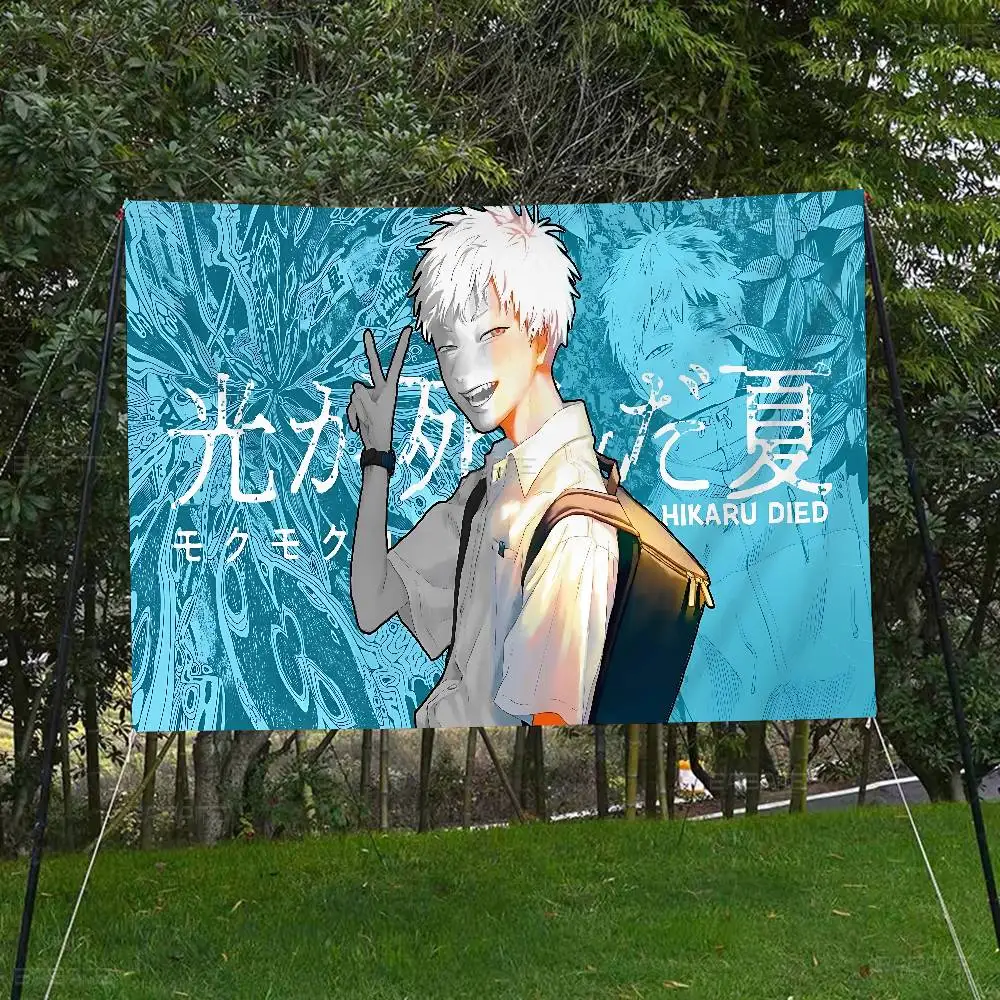 Anime The Summer Hikaru Died Large Size Shop Art Promotion Advertising Booth Flag Hanging Banners