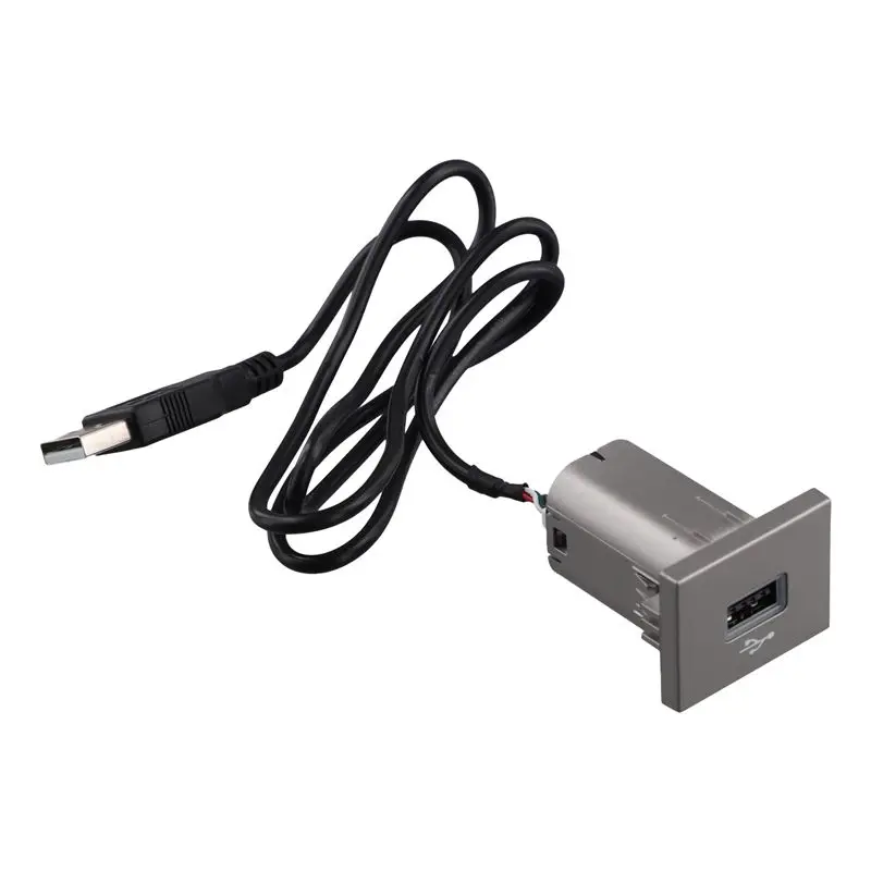 A02Q-Car USB Input Adapter Audio Radio U-Disk Flash Socket Interface Cable For Ford Focus 2 Mk2 2009-2011 Accessories