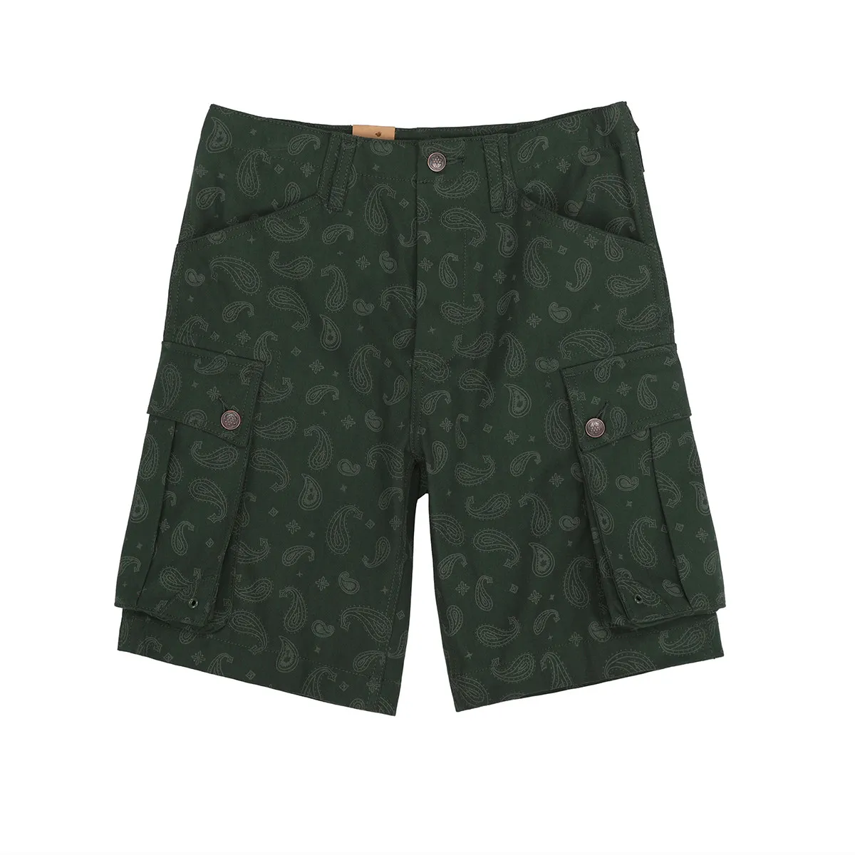 BOB DONG Herringbone M51 Shorts Paisley Pattern Classic M51 Cargo Pocket Shorts