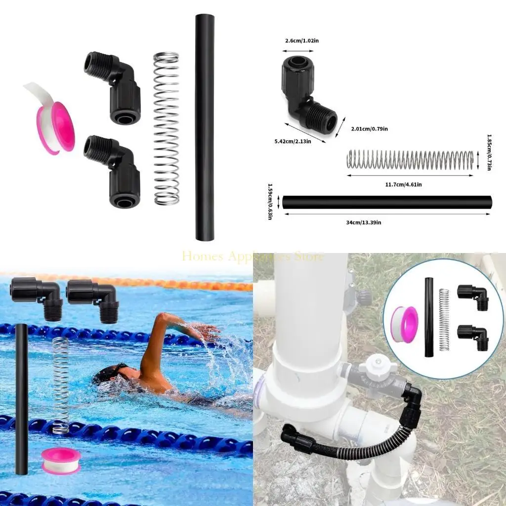 

D0AB Tube Connector Easy Установка труб