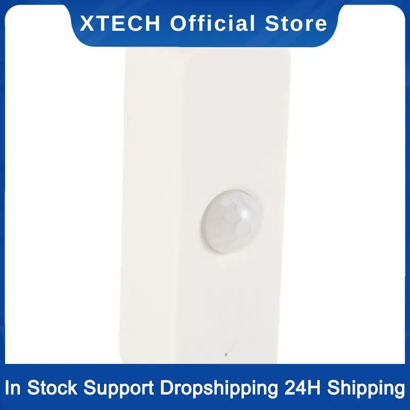 

XTECH Tuya Zigbee Smart PIR Sensor Human Body Infrared Motion Detector Home Security Scene Linkage Automation Battery Power