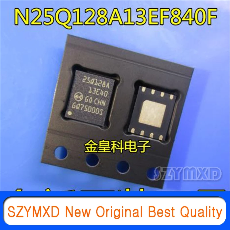 5Pcs/Lot New Original N25Q128A13EF840F 25Q128A13E40 QFN86 memory IC 128Mb