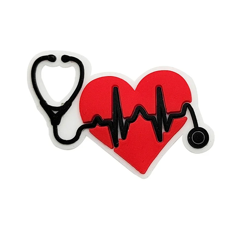 Hot Sales New Arrivals Cute Doctor Nurse Shoe Charms for Crocs Accessories Decoration Shoe Clog Pin Adult Party Gifts image 5