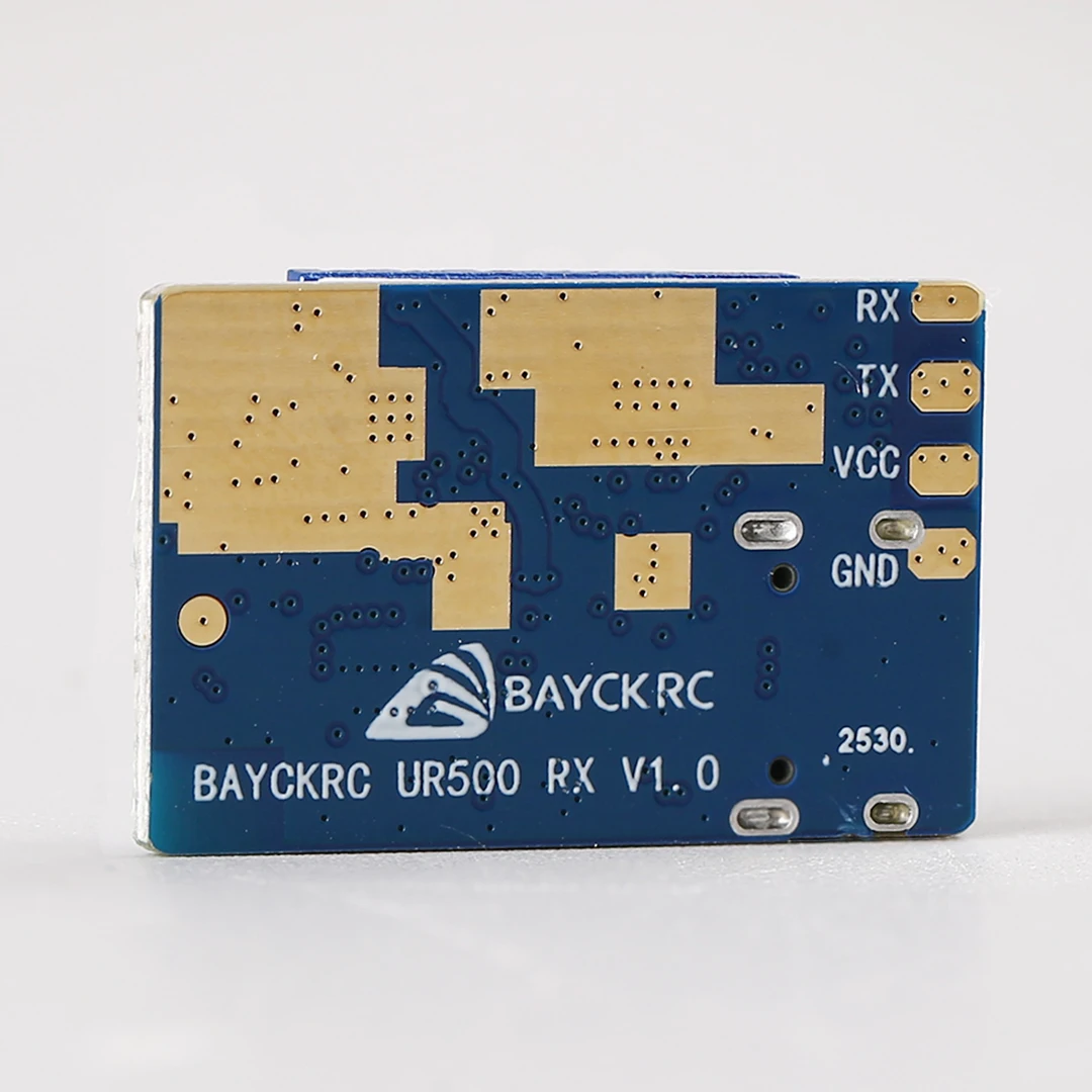 BAYCKRC UR500 500mW Dual Band ELRS Receiver 2.4G 915MHz Switchable Bands Anti-Interference Stable Signal for FPV Drone