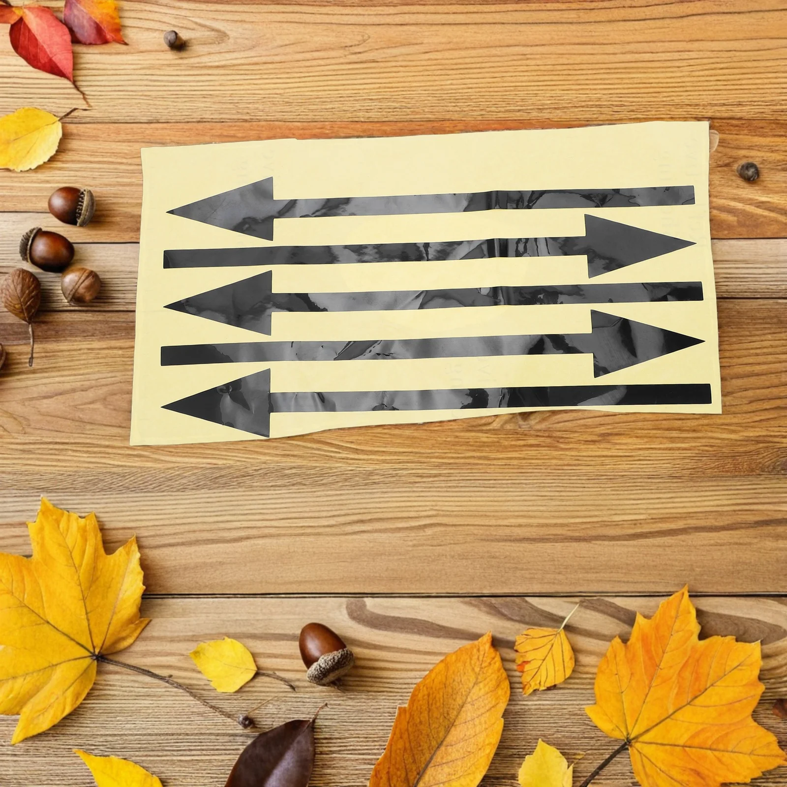 5Pcs Reflective Mailbox Arrow Stickers Self Adhesive Waterproof Directional Decals Outdoor Safety High Visibility