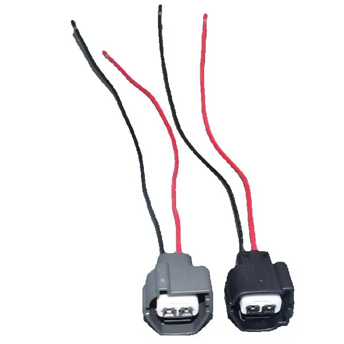 shhworldsea 2 Pin Ignition Coil Connector Plug with Cable Wire Harness For Hyundai Accent 1.6L Elantra J3 Toyota Kia 90980-10901