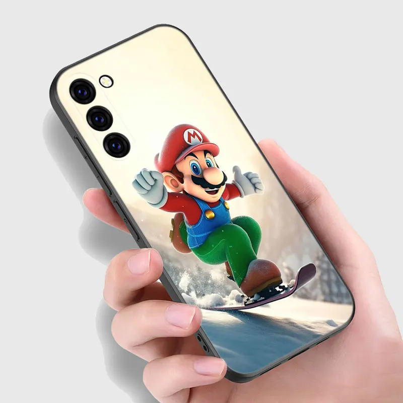 Mario Bros Game Phone Case For Samsung A13 A22 A24 A32 A71 4G A33 A34 A35 A52 A53 A54 A55 A73 5G A12 A14 A23 A31 A50 A51 A72