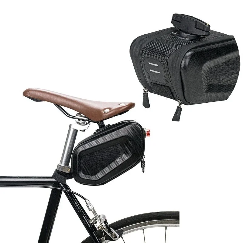 Mountain bike tail bag road bike hard shell saddle riding tail cycling equipment accessories