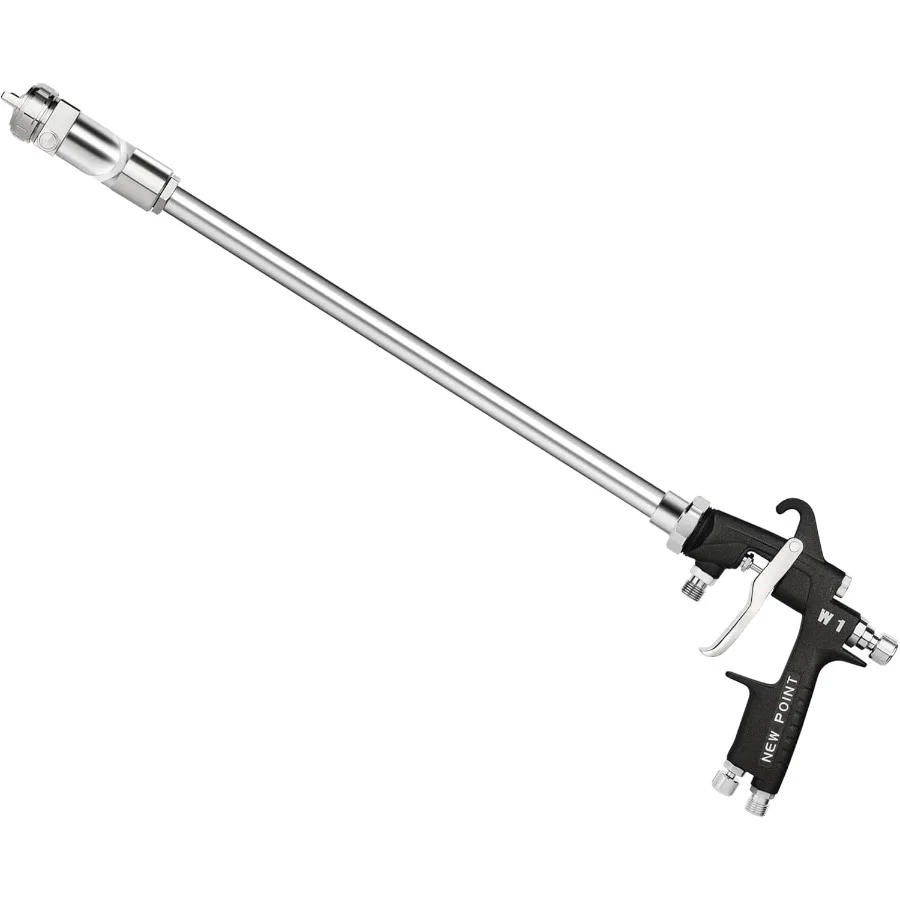 

100cm Extension Long Pole Spray Angle Air Spray Gun Pressure Feed Paint Gun High Efficiency for House Automotive Painting Nozzl