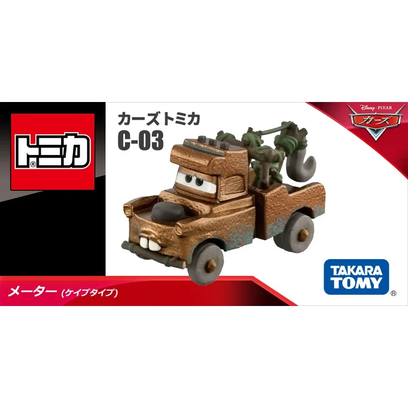 TAKARA TOMY Tomica Cars Mater Lightning McQueen Jackson Storm Alloy Car Toy Motor Vehicle Diecast Metal Model Gifts for Children