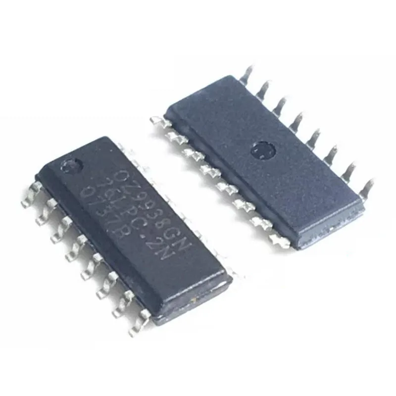 2PCS OZ9938GN OZ9938  SOP-16 Plastic protective casing