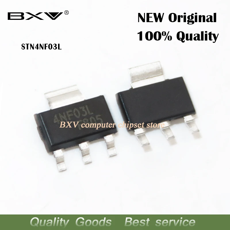 10pcs/lot STN4NF03L SOT223 N4NF03L SOT-223 STN4NF03 SOT 4NF03L MOS SMD new original