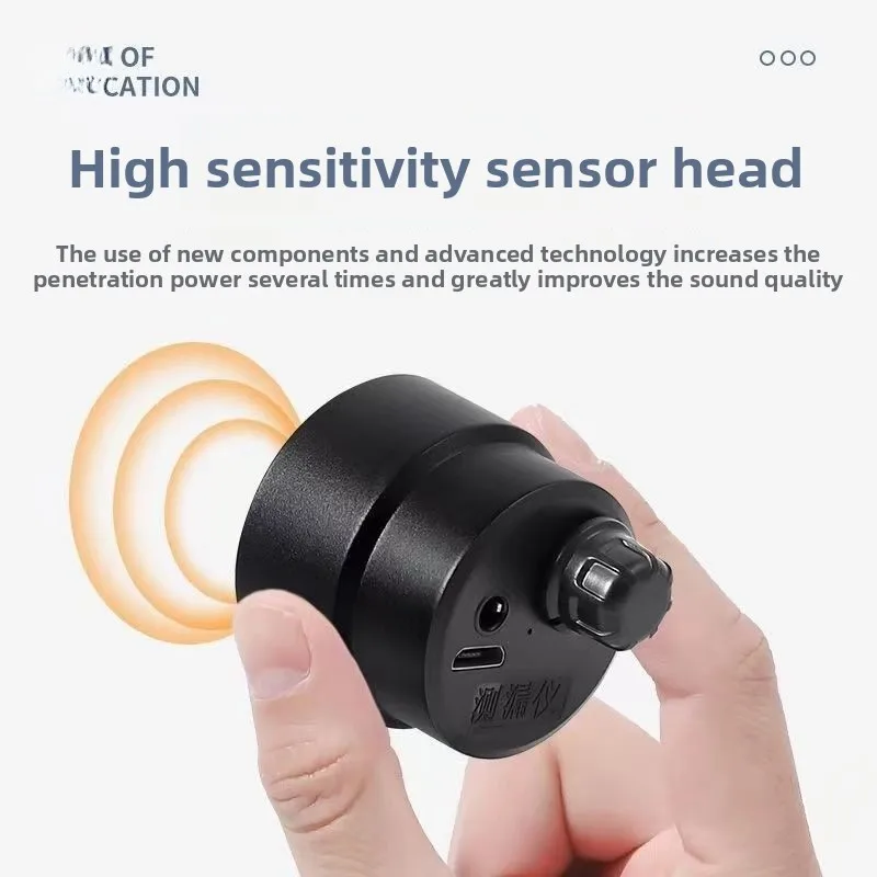 Portable Pipe Leak Detector Sound Amplifier Hidden Water Pipe Floor Heating Leak Finder Dropshipping