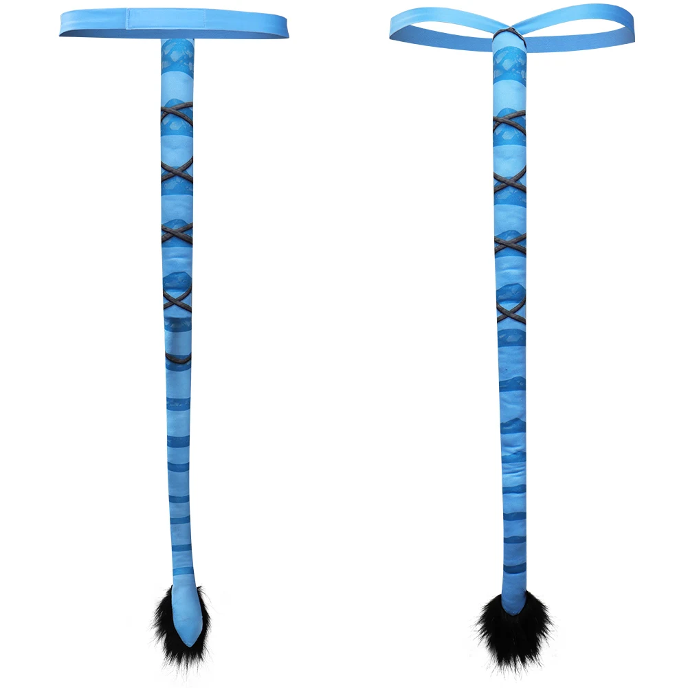 جيك سولي نيتيري تأثيري قزم آذان الذيل فيلم الصورة الرمزية فانتازيا زي اكسسوارات تمويه هالوين كرنفال حفلة الزي الدعامة