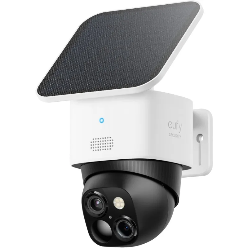 Solar Security Cameras Wireless Outdoor, Cameras for Home Security, 360° Pan & Tilt Surveillance, No Blind Spots,